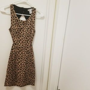 BETTER B.  Leopard dress, size s.